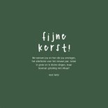 Kerstkaart fijne kerst sterretjes met 2 foto's 3