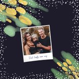 Kerstkaart fijne kerstdagen sneeuw 2