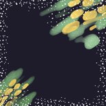 Kerstkaart fijne kerstdagen sneeuw Achterkant