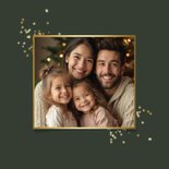 Kerstkaart fotokaart merry christmas sprankelend 2026 2