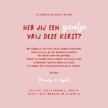 Kerstkaart foute grappige uitnodiging kerstdiner illustratie 3