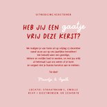Kerstkaart foute grappige uitnodiging kerstdiner illustratie 3
