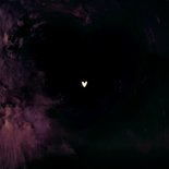 Kerstkaart gouden hart lichtpuntje moeilijke dagen Achterkant