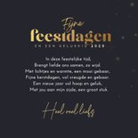 Kerstkaart heldere nacht met kerstman 3