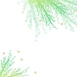 Kerstkaart hippe kerst takken sneeuwvlokken 2