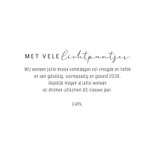 Kerstkaart - Hond met kerstmuts 3