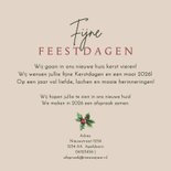 Kerstkaart huisjes in sneeuw voor verhuizen 3