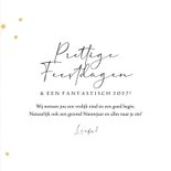 Kerstkaart illustratie postzegels stempel foto sterren goud 3