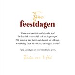 Kerstkaart jij bent goud waard hart rood 3
