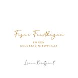 Kerstkaart kerstbomen 3