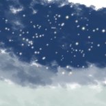 Kerstkaart kerstboom kat Achterkant