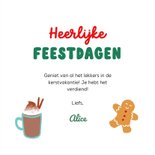 Kerstkaart kerstcalorieën tellen niet  3