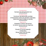 Kerstkaart kerstmenu kerstdiner 3