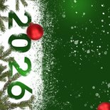 Kerstkaart label 2026 foto 2