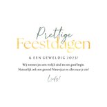 Kerstkaart liefdevolle kerst hart goudlook velvet groen foto 3