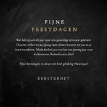 Kerstkaart medewerkers bedankt sneeuw sterren 3