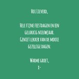 Kerstkaart Merry Christmuis met muts 3