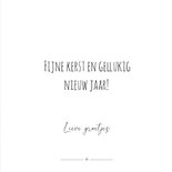 Kerstkaart met duif en sterren 3