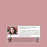 Kerstkaart met een kabouter in een kerstsok 2