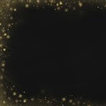 Kerstkaart met grote foto gouden kader en fijne feestdagen 2