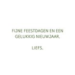 Kerstkaart met kerstwens 3