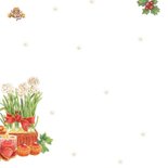 Kerstkaart met poes Molly in de keuken 2
