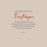 Kerstkaart met versierde kerstboom en hondjes 3