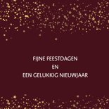 Kerstkaart met winterse kerstboom 3