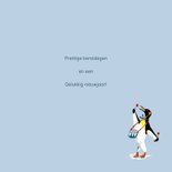 Kerstkaart muziek met de pinguins 3