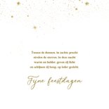 Kerstkaart onder de sterren hert 3