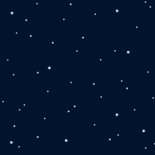 Kerstkaart roodborst rode muts en maan Achterkant