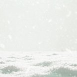 Kerstkaart roodborstje foto fijne feestdagen sneeuw  Achterkant