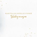 Kerstkaart roodborstje met pot cyclamen in de sneeuw 3