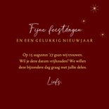 Kerstkaart Save the Date met kabouter 3
