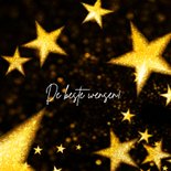 Kerstkaart sterren en foto kerstdagen 2