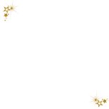 Kerstkaart stijlvol blauw met foto en goud sterren 2027 Achterkant