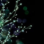 Kerstkaart stijlvolle lichtjes boom 2