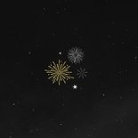 Kerstkaart super bedankt vuurwerk Achterkant