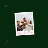 Kerstkaart typografie kleuren fijne kerstdagen sterren 2