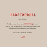 Kerstkaart uitnodiging kerstboom met hondjes 3