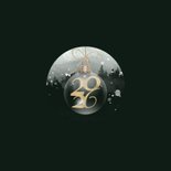 Kerstkaart winter natuur kerstbal 2026 Achterkant