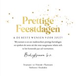 Kerstkaart zakelijk abstract kerstboom logo foto goud ster 3