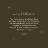 Kerstkaartje illustratie truien warme kerstwensen 3
