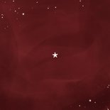 Kerstkaartje rood liefdevol nieuwjaar cliniclowns  Achterkant