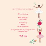 Kinderfeestje ballet ballerina en bloemen 3
