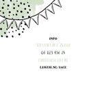 Kinderfeestje fotostrip met vlaggen en confetti 2