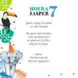 Kinderfeestje wilde dieren tropisch 2