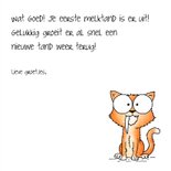 Kinderkaart sabeltandtijgertje - Eerste tand eruit! 3