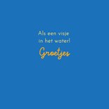 Kinderkaart - Zwemdiploma visje 3