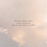 Klassiek condoleancekaartje met wolken lucht 2